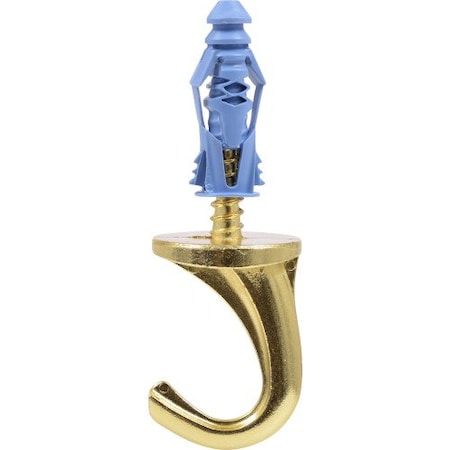 Hillman HILLMAN Brass Hook 2 pk 122409